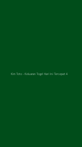 Tampilan Antarmuka Aplikasi Kim Toto - Keluaran Togel Hari Ini Tercepat - 4