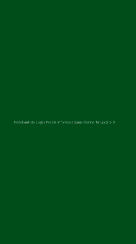 Tampilan Antarmuka Aplikasi Kinhdomtoto Login Portal Informasi Game Online Terupdate - 3