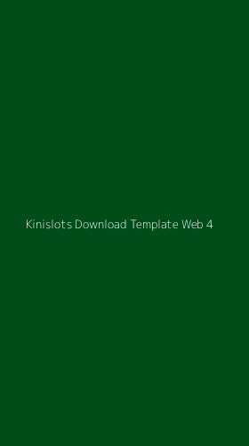Tampilan Antarmuka Aplikasi Kinislots Download Template Web - 4