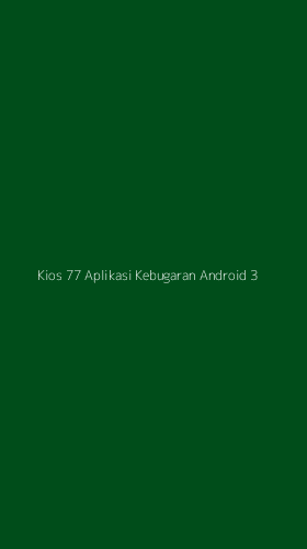 Tampilan Antarmuka Aplikasi Kios 77 Aplikasi Kebugaran Android - 3
