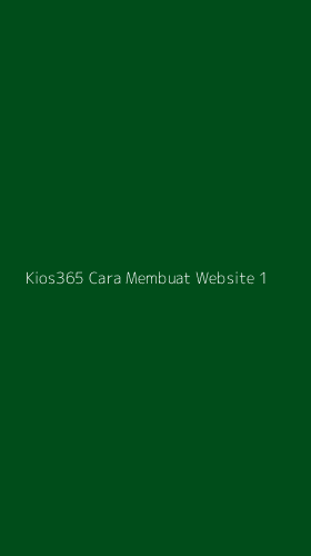 Tampilan Antarmuka Aplikasi Kios365 Cara Membuat Website - 1