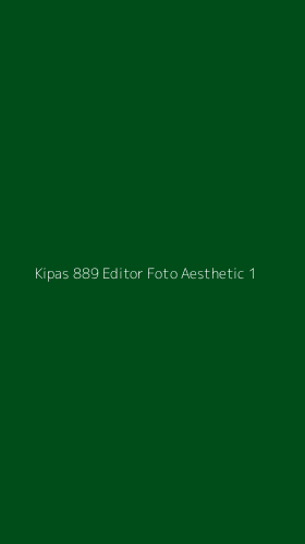 Tampilan Antarmuka Aplikasi Kipas 889 Editor Foto Aesthetic - 1