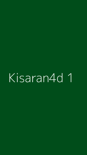 Tampilan Antarmuka Aplikasi Kisaran4d - 1