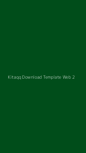 Tampilan Antarmuka Aplikasi Kitaqq Download Template Web - 2