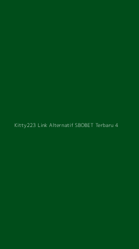Tampilan Antarmuka Aplikasi Kitty223 Link Alternatif Sbobet Terbaru - 4
