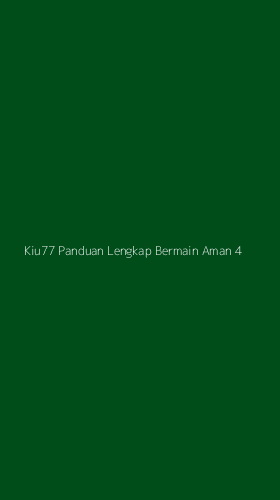 Tampilan Antarmuka Aplikasi Kiu77 Panduan Lengkap Bermain Aman - 4
