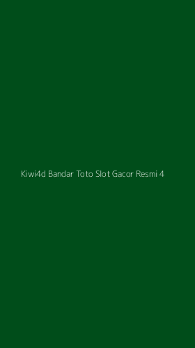 Tampilan Antarmuka Aplikasi Kiwi4d Bandar Toto Slot Gacor Resmi - 4