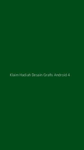 Tampilan Antarmuka Aplikasi Klaim Hadiah Desain Grafis Android - 4