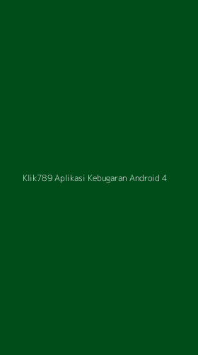 Tampilan Antarmuka Aplikasi Klik789 Aplikasi Kebugaran Android - 4