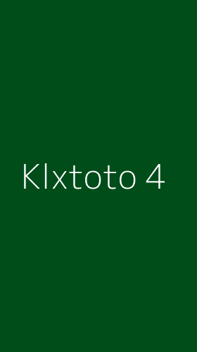 Tampilan Antarmuka Aplikasi Klxtoto - 4