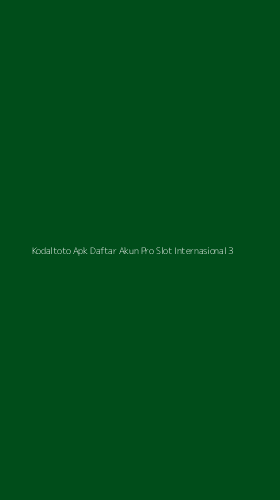 Tampilan Antarmuka Aplikasi Kodaltoto Apk Daftar Akun Pro Slot Internasional - 3