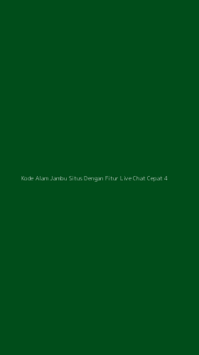 Tampilan Antarmuka Aplikasi Kode Alam Jambu Situs Dengan Fitur Live Chat Cepat - 4