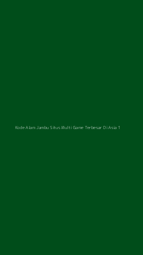 Tampilan Antarmuka Aplikasi Kode Alam Jambu Situs Multi Game Terbesar Di Asia - 1