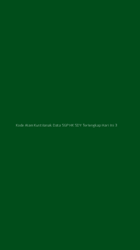 Tampilan Antarmuka Aplikasi Kode Alam Kuntilanak Data Sgp Hk Sdy Terlengkap Hari Ini - 3