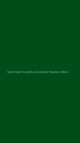 Tampilan Antarmuka Aplikasi Kode Alam Orang Bisu Download Template Web - 2