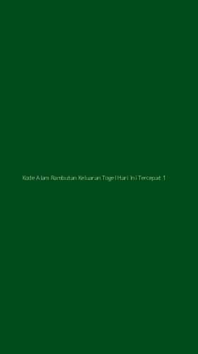 Tampilan Antarmuka Aplikasi Kode Alam Rambutan Keluaran Togel Hari Ini Tercepat - 1