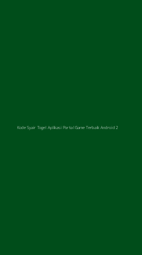 Tampilan Antarmuka Aplikasi Kode Syair Togel Aplikasi Portal Game Terbaik Android - 2