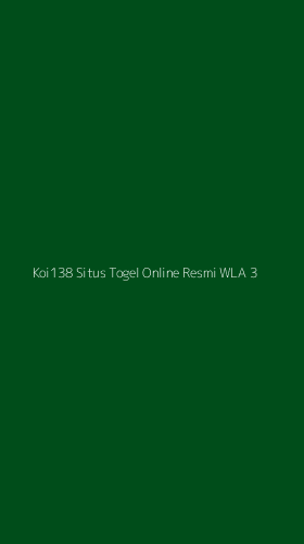 Tampilan Antarmuka Aplikasi Koi138 Situs Togel Online Resmi Wla - 3