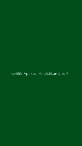 Tampilan Antarmuka Aplikasi Koi988 Aplikasi Pendidikan Lite - 4