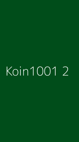 Tampilan Antarmuka Aplikasi Koin1001 - 2