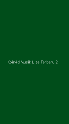 Tampilan Antarmuka Aplikasi Koin4d Musik Lite Terbaru - 2
