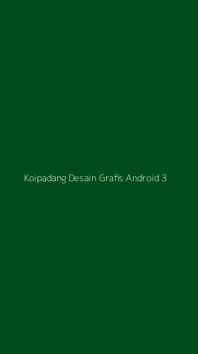 Tampilan Antarmuka Aplikasi Koipadang Desain Grafis Android - 3
