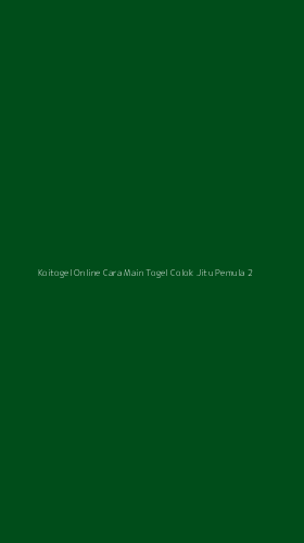 Tampilan Antarmuka Aplikasi Koitogel Online Cara Main Togel Colok Jitu Pemula - 2