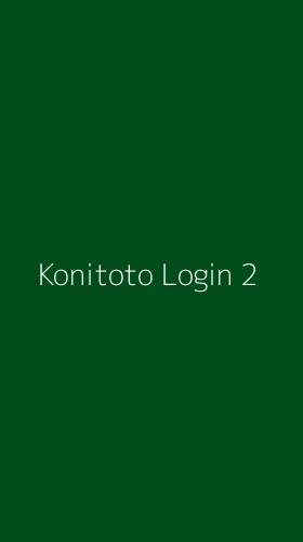 Tampilan Antarmuka Aplikasi Konitoto Login - 2