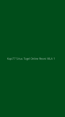 Tampilan Antarmuka Aplikasi Kopi77 Situs Togel Online Resmi Wla - 1