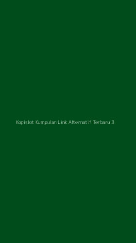 Tampilan Antarmuka Aplikasi Kopislot Kumpulan Link Alternatif Terbaru - 3