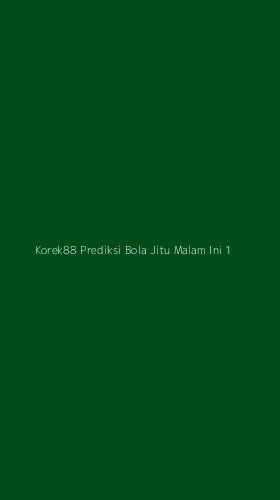 Tampilan Antarmuka Aplikasi Korek88 Prediksi Bola Jitu Malam Ini - 1