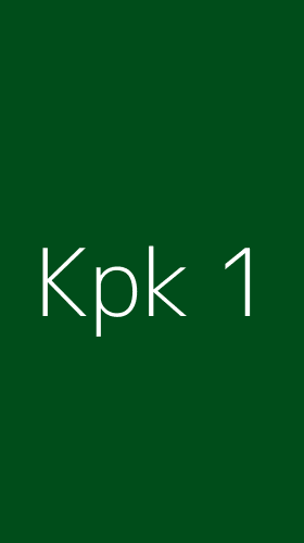 Tampilan Antarmuka Aplikasi Kpk - 1