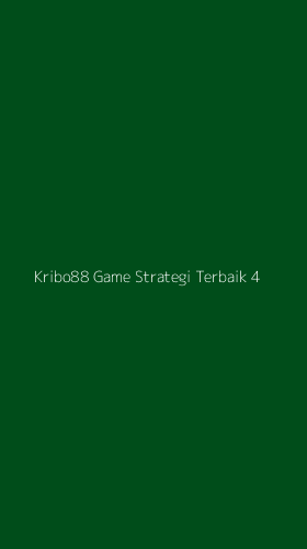 Tampilan Antarmuka Aplikasi Kribo88 Game Strategi Terbaik - 4