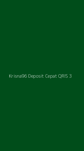 Tampilan Antarmuka Aplikasi Krisna96 Deposit Cepat Qris - 3