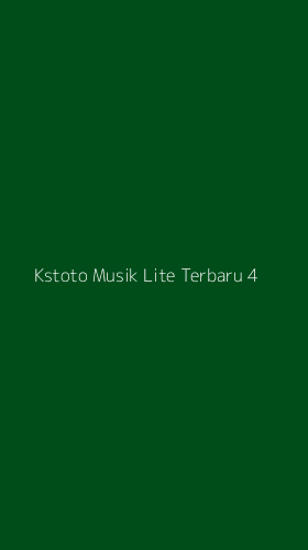 Tampilan Antarmuka Aplikasi Kstoto Musik Lite Terbaru - 4