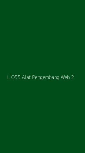Tampilan Antarmuka Aplikasi L O55 Alat Pengembang Web - 2