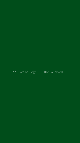 Tampilan Antarmuka Aplikasi L777 Prediksi Togel Jitu Hari Ini Akurat - 1