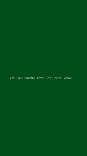Tampilan Antarmuka Aplikasi Lampu4d Bandar Toto Slot Gacor Resmi - 1