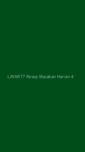 Tampilan Antarmuka Aplikasi Layar77 Resep Masakan Harian - 4
