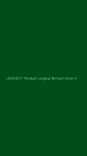 Tampilan Antarmuka Aplikasi Legend77 Panduan Lengkap Bermain Aman - 4