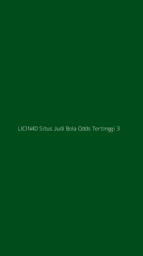 Tampilan Antarmuka Aplikasi Licin4d Situs Judi Bola Odds Tertinggi - 3