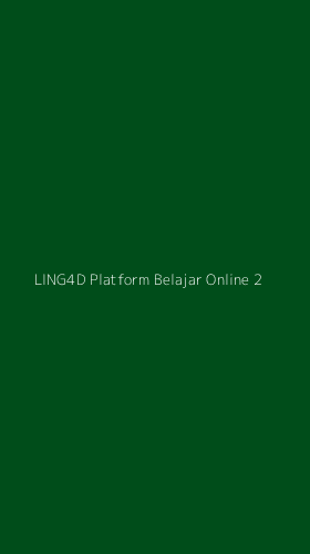 Tampilan Antarmuka Aplikasi Ling4d Platform Belajar Online - 2