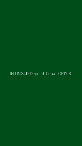 Tampilan Antarmuka Aplikasi Linting4d Deposit Cepat Qris - 3