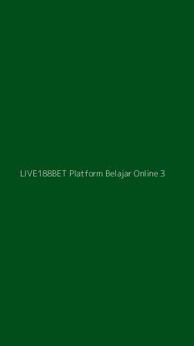 Tampilan Antarmuka Aplikasi Live188bet Platform Belajar Online - 3