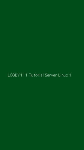 Tampilan Antarmuka Aplikasi Lobby111 Tutorial Server Linux - 1