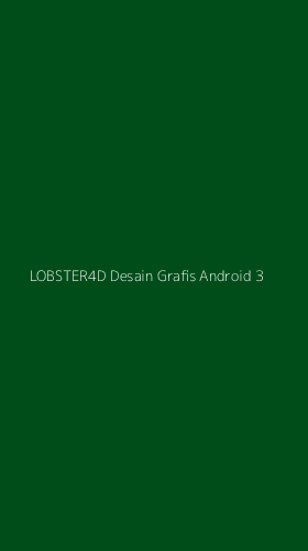 Tampilan Antarmuka Aplikasi Lobster4d Desain Grafis Android - 3