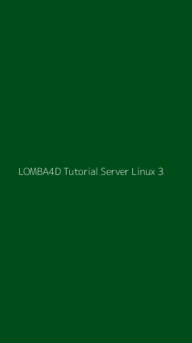 Tampilan Antarmuka Aplikasi Lomba4d Tutorial Server Linux - 3