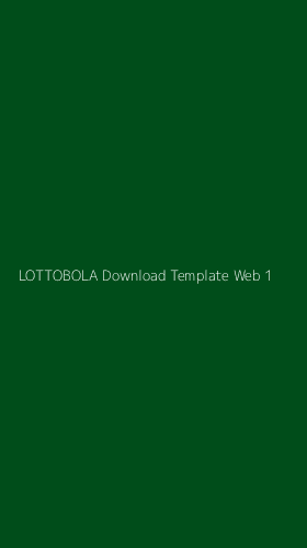Tampilan Antarmuka Aplikasi Lottobola Download Template Web - 1