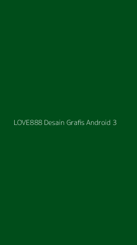 Tampilan Antarmuka Aplikasi Love888 Desain Grafis Android - 3