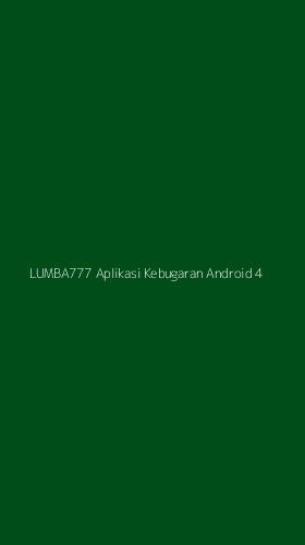 Tampilan Antarmuka Aplikasi Lumba777 Aplikasi Kebugaran Android - 4